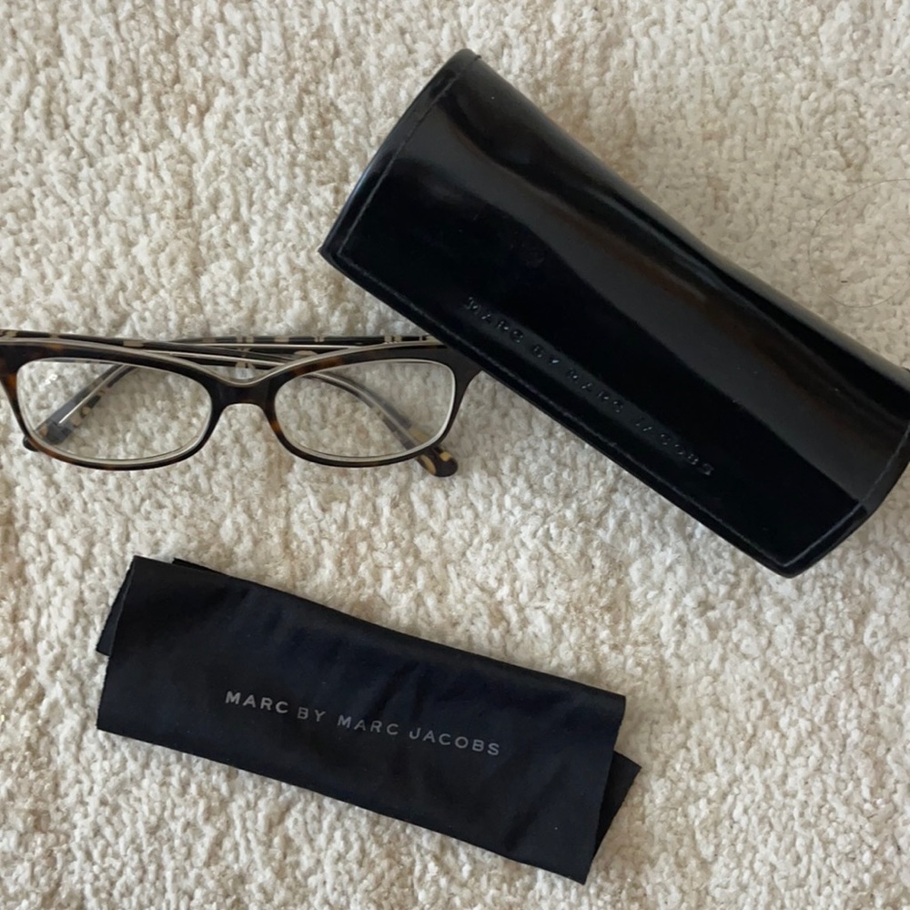 Marc by Marc Jacobs brown frame glasses